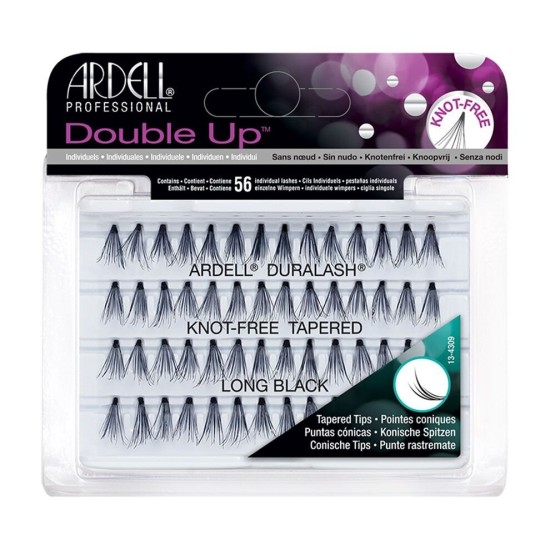 Ardell Double Up Soft Touch Knot-Free Long Black