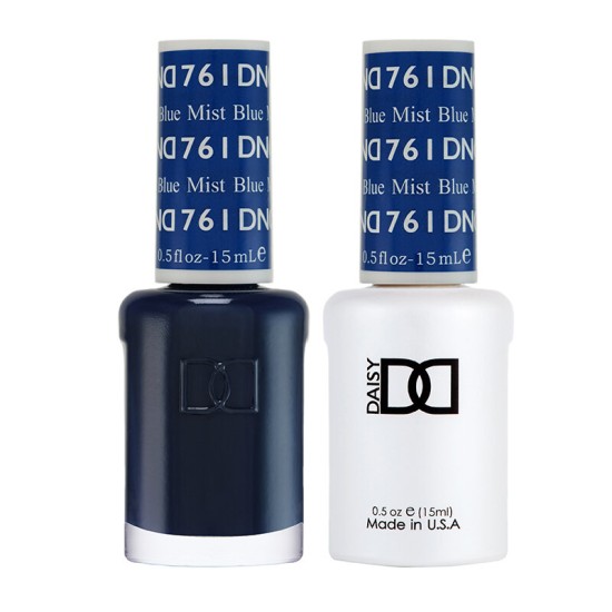 DND Gel Polish Set #761 Blue Mist, 0.5 fl oz
