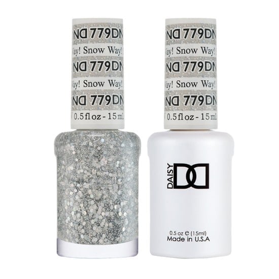 DND Gel Polish Set #779 Snow Way!, 0.5 fl oz
