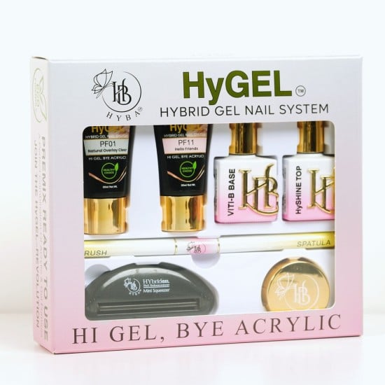HYBA HyGEL Hybrid Gel Nail System Ready Kits #1