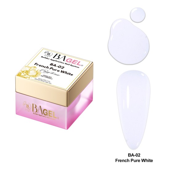 HYBA HyGEL BA02 French Pure White In a Jar