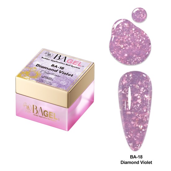 HYBA HyGEL BA18 Diamond Violet In a Jar