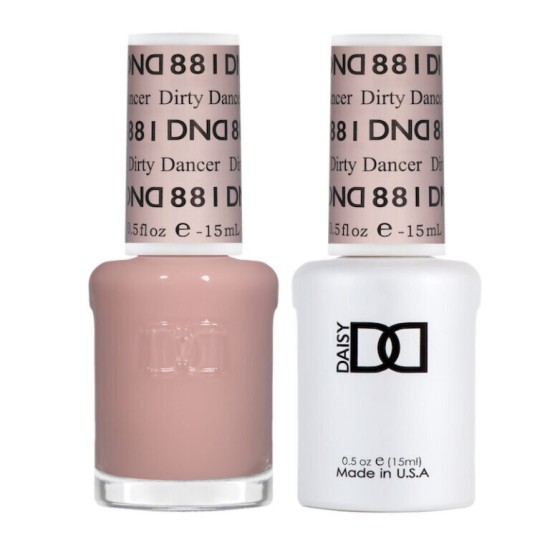 DND Gel Polish Set #881 Dirty Dancer, 0.5 fl oz