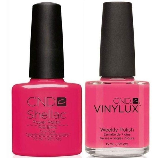 CND Gel & Polish Duo Pink Bikini, 2pc Bundle