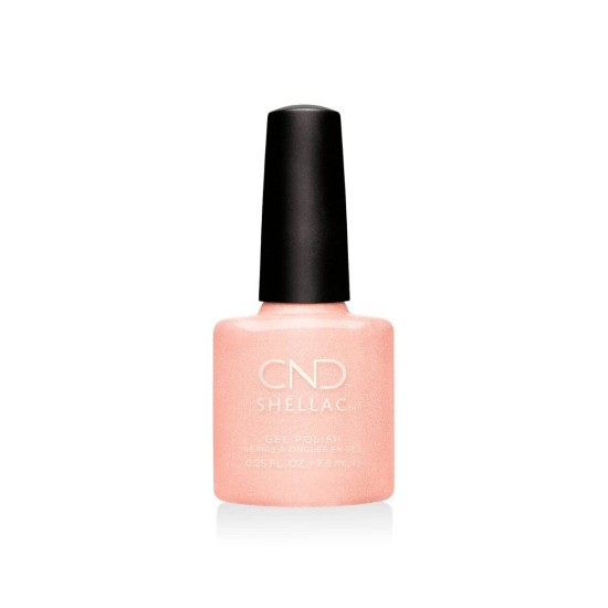 CND Shellac Gel Grapefruit Sparkle, 0.25 fl oz