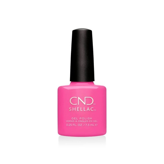 CND Shellac Gel Hot Pop Pink, 0.25 fl oz