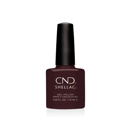 CND Shellac Gel Dark Dahlia, 0.25 fl oz