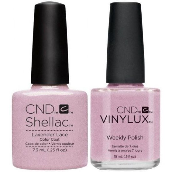 CND Gel & Polish Duo Lavender Lace, 2pc Bundle