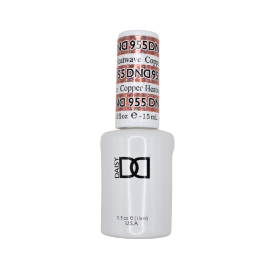 DND Gel #955 Copper Heatwave, 0.5 fl oz