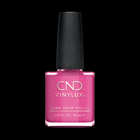 CND Vinylux #121 Hot Pop Pink, 0.5 fl oz
