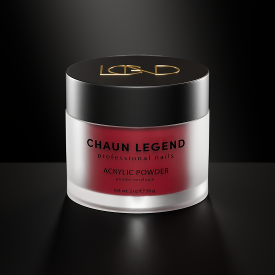 Chaun Legend Acrylic Powder #158 Raspberry Glaze 2oz