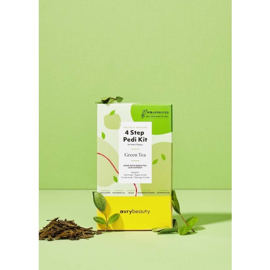 Avry 4 Step Pedi Kit, Green Tea