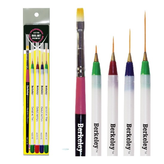 Berkeley Nail Art Brush 7 Style Set