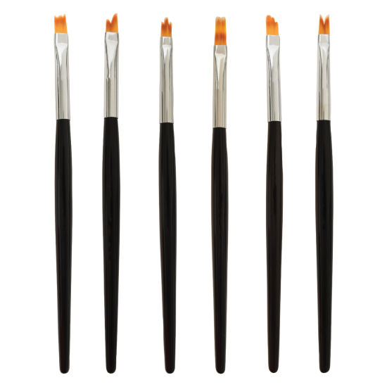 Berkeley Nail Art Brush 6 Style Set