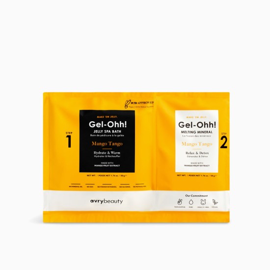 Avry Gel-Ohh! Jelly Spa Bath, Mango Tango