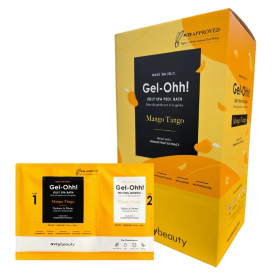 Avry Gel-Ohh! Jelly Spa Bath, Mango Tango, 30pk Bundle