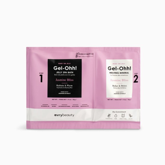 Avry Gel-Ohh! Jelly Spa Bath, Jasmine Bliss