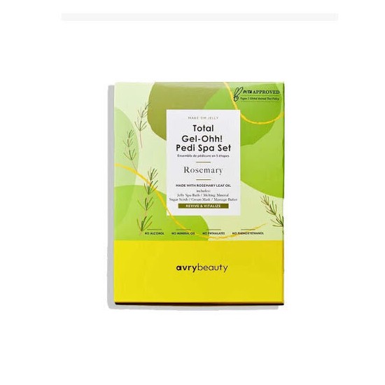 Avry Total Gel-Ohh! Pedi Spa Set, Rosemary
