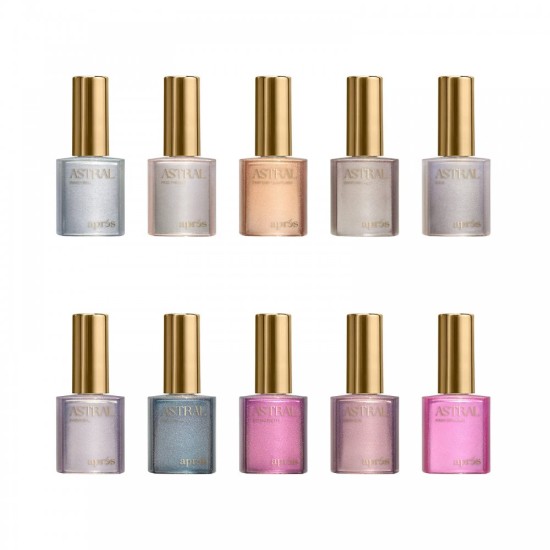 APRÉS Astral Collection Flash Glitter 10pc Set #FG01-FG10