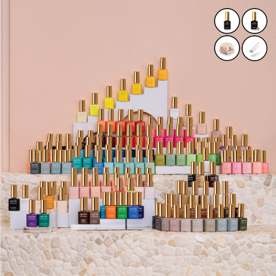 APRÉS  Gel Couleur Full Set, 200pc Bundle