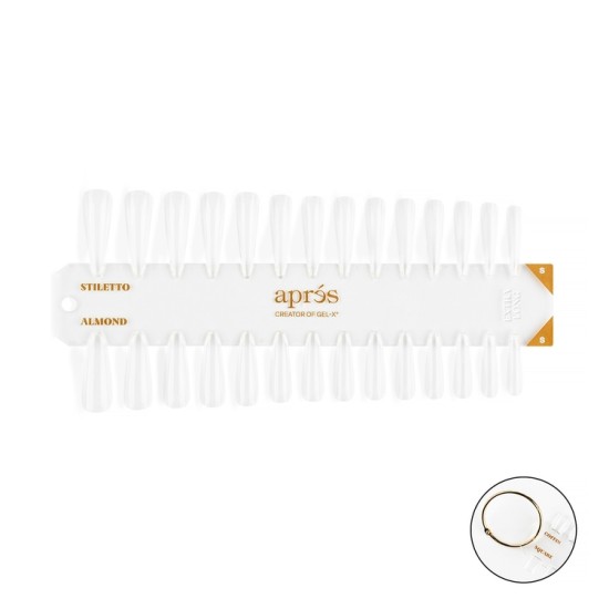 APRÉS Gel-X Tip swatch SAXL/SSTXL