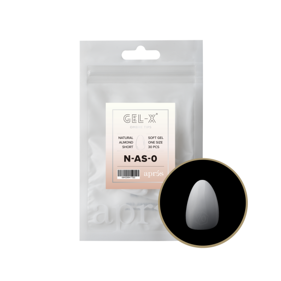 APRÉS Gel-X® Ombre Natural Almond Short Refill Bag-0