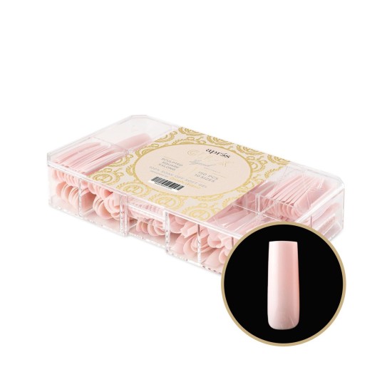 APRÉS  Chaun Legend Neutrals "LEGEND" Sculpted Square XXLong, 150pc