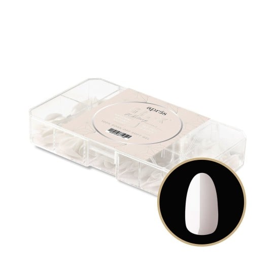 APRÉS  Gel-X Neutrals Natural Whitney Round Short, 150pc