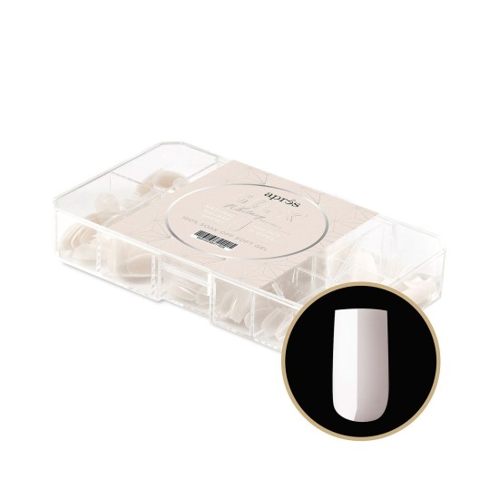 APRÉS  Gel-X Neutrals Natural Whitney Square Short, 150pc
