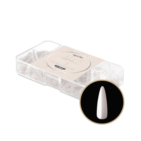 APRÉS  Gel-X Neutrals Natural Whitney Stiletto Long, 150pc