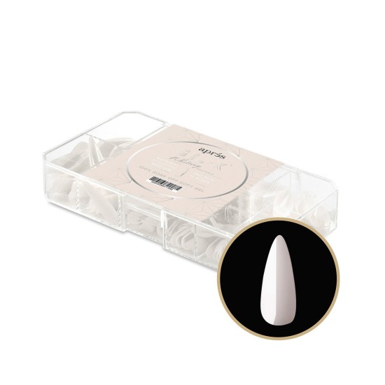 APRÉS  Gel-X Neutrals Natural Whitney Stiletto Medium, 150pc