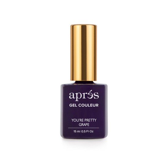 APRÉS Gel Couleur #201 You-re Pretty Grape, 0.5 fl oz