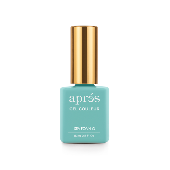 APRÉS Gel Couleur #231 Sea Foam-o, 0.5 fl oz