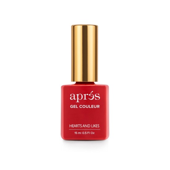 APRÉS Gel Couleur #255 Hearts And Likes, 0.5 fl oz