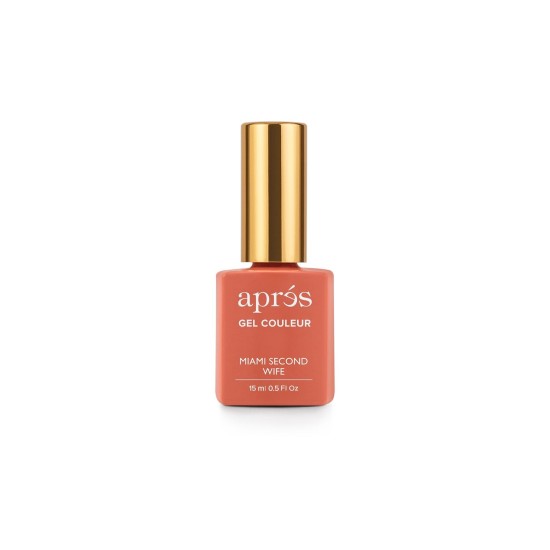 APRÉS Gel Couleur #262 Miami Second Wife, 0.5 fl oz