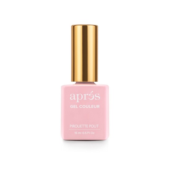 APRÉS Gel Couleur #280 Pirouette Pout, 0.5 fl oz