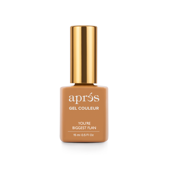 APRÉS Gel Couleur #304 You’re Biggest Flan, 0.5 fl oz