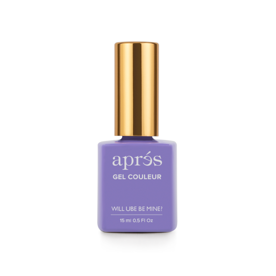 APRÉS Gel Couleur #338 Will Ube Be Mine?, 0.5 fl oz