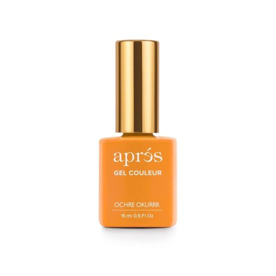 APRÉS Gel Couleur #360 Ochre Okurrr, 0.5 fl oz