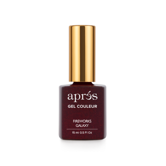 APRÉS Gel Couleur #G04 Fireworks Galaxy, 0.5 fl oz
