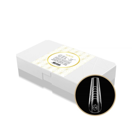 APRÉS French Tip Box Scuplted Coffin Long, 330pc