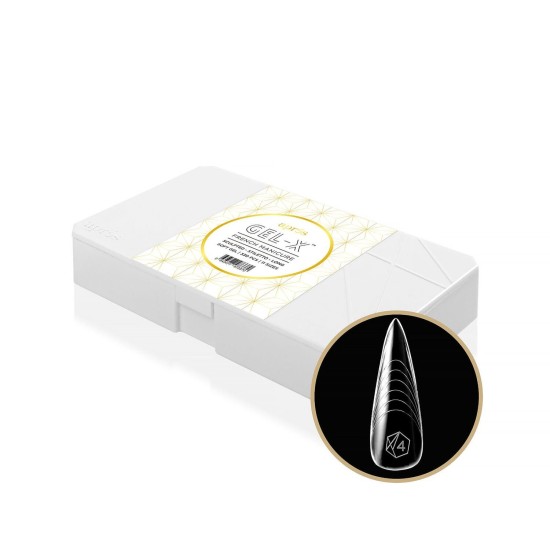 APRÉS  French Manicure Gel-X Tips Sculpted Stiletto Long, 330pc