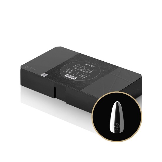 APRÉS  Tip Box Natural Stiletto Short 2.0, 600pc