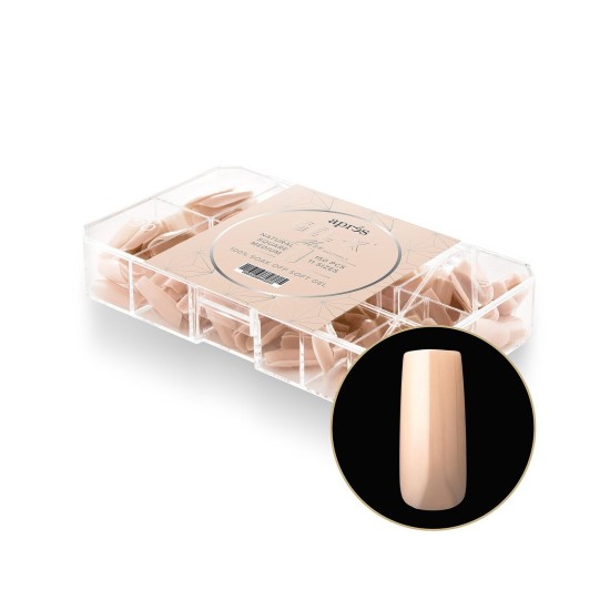 APRÉS Neutrals Alex Natural Square Medium 150pc