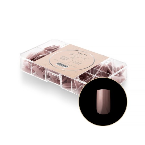 APRES Neutrals Mia Natural Square Short 150pcs