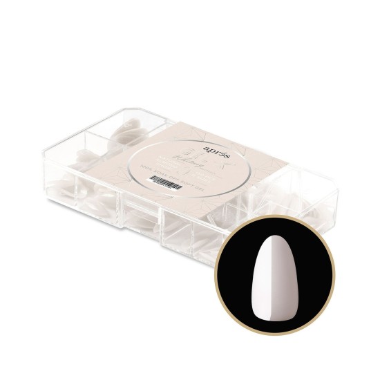 APRES Gel-X® Neutrals Natural Whitney Almond Short 150pcs