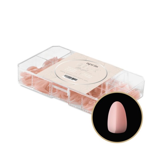 APRES Gel-X® Neutrals Natural Margot Almond Extra Short 150pcs