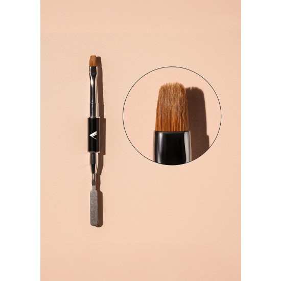 V Beauty AcryGel Gel Brush #8 Natural