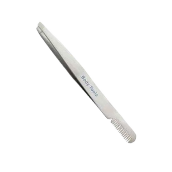 Body Toolz Tweez-N-Comb Silver