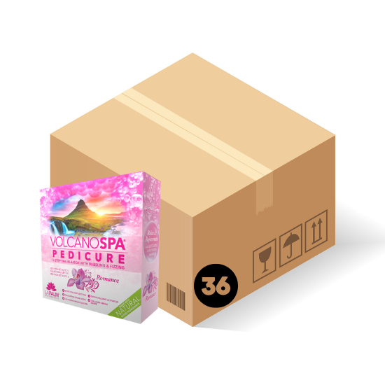 La Palm Spa 5 Step Volcano Romance, 36pc Bundle